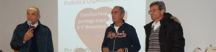 Da sinistra: Marcacci, Tiralongo e Venditti prima delle premiazioni sociali 2014
